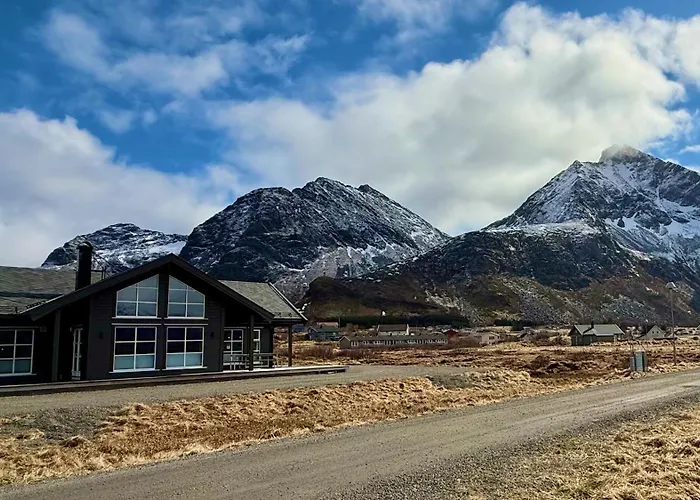 Chalet Spacious, Modern Lofoten Ramberg